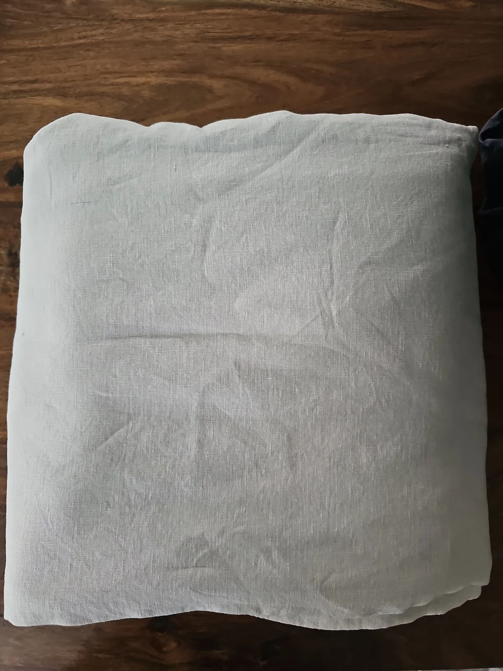 QUINCE European Linen Duvet Cover In Sand King / Cal King, New!